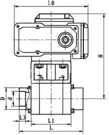 Q11N綯ѹPN100PN320νṹߴͼ