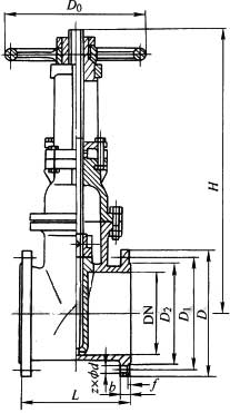 Z41X-10Z41X-16Qܷⷨբνṹߴͼ