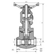 Z11HZ41HZ61H͸բPN16PN160νṹߴͼ