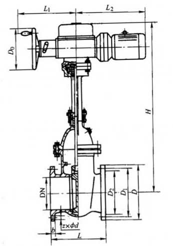 Z941TZ941WZ941HPN10PN16Ƶ綯Шʽբνṹߴͼ