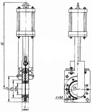 PZ673-10,16H/F/Yբ/Լ͵բνṹߴͼ