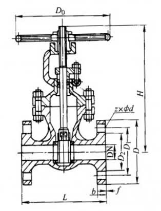 Z42TcĥմբPN16PN100γߴͼ