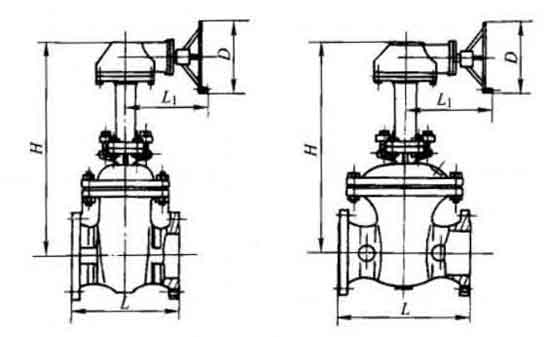 Z541HZ541YZ541WPN16PN25Ӹ׶ִШʽբγߴͼ