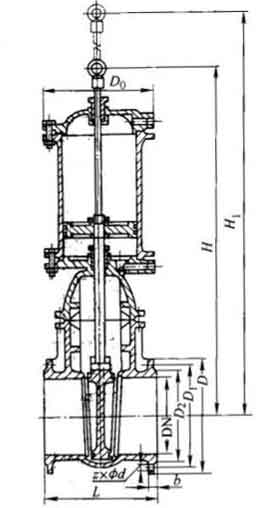 Z641T-10Шʽբӳߴ