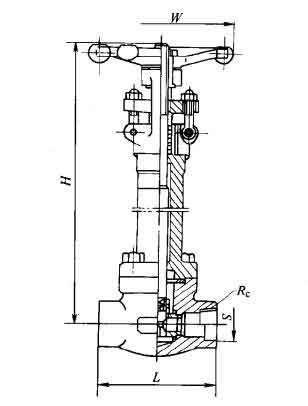 DZ11HDZ11Y150(lb)800(lb)͸ֵբҪμṹͼ